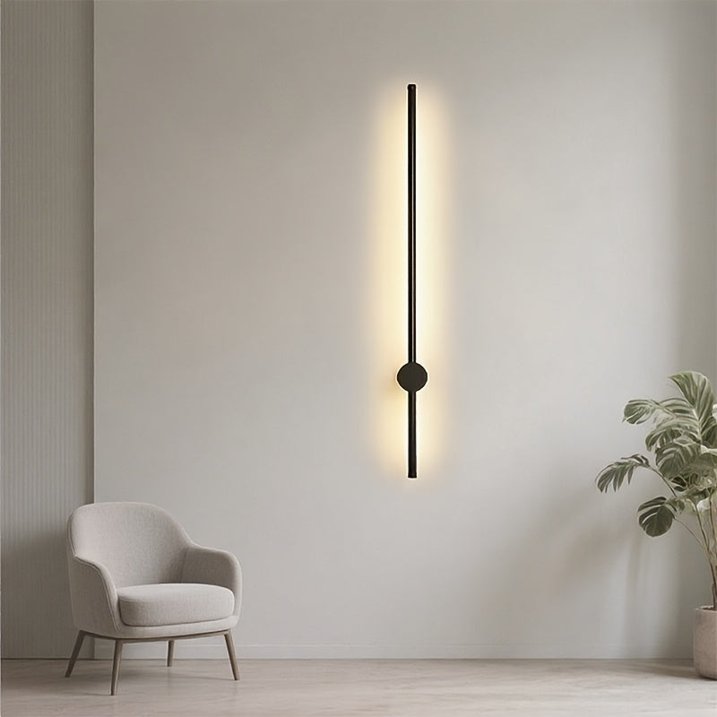 Modern Linear LED Wall Sconce | Adjustable Ambient Wall Light