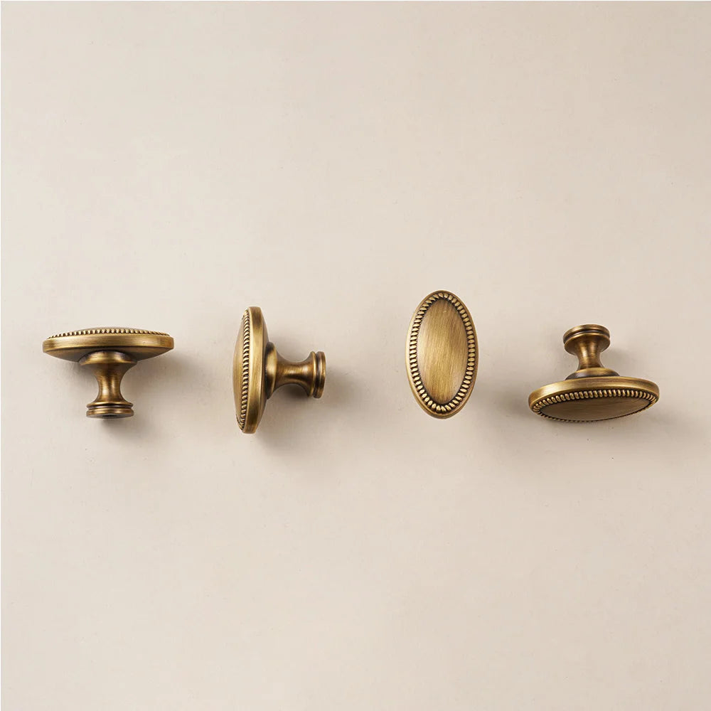 Solid Brass Cabinet Handles – French Vintage Luxury Hardware