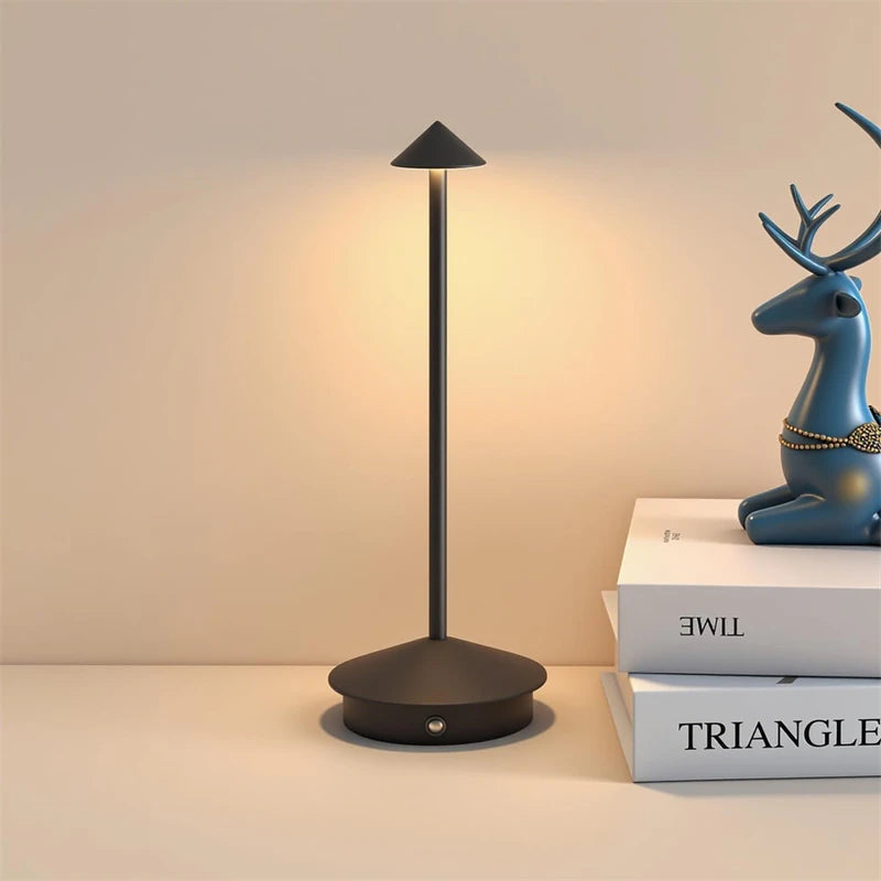 Cordless Rechargeable Table Lamp | Touch Control LED Light