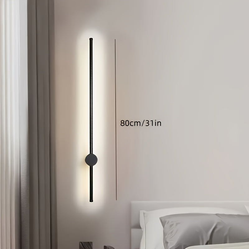 Modern Linear LED Wall Sconce | Adjustable Ambient Wall Light