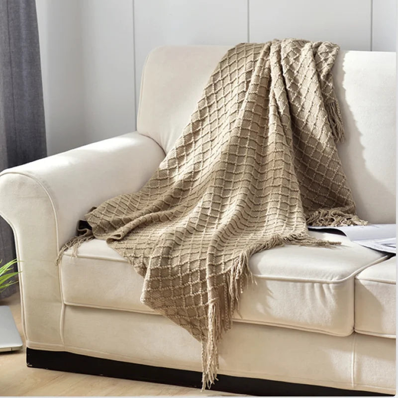 Nordic Woven Throw Blanket