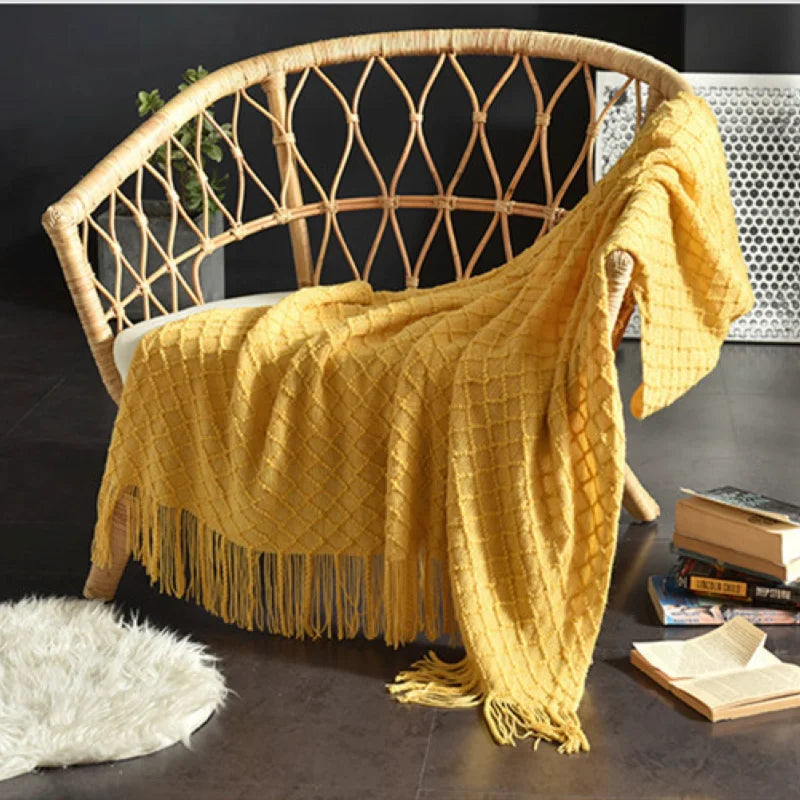 Nordic Woven Throw Blanket