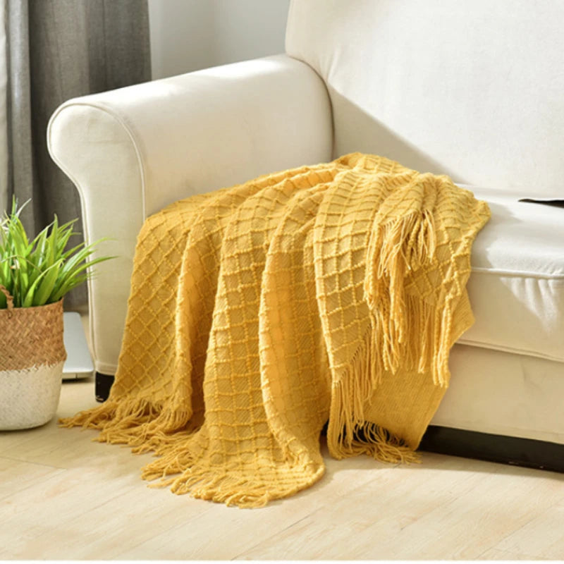 Nordic Woven Throw Blanket