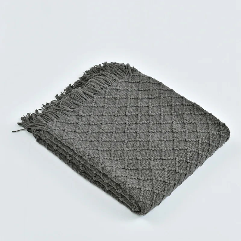 Nordic Woven Throw Blanket