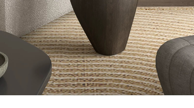 Vintage Wooden Coffee Table — Nordic Antique Living Room Accent Table