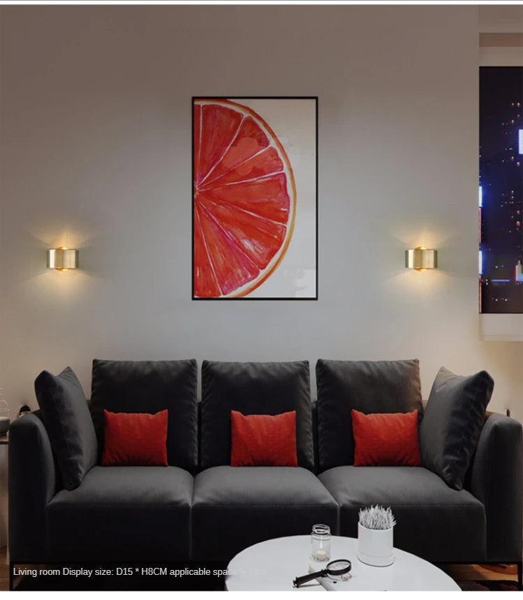 Aura Gold Adjustable Wall Sconce — Modern Picture Light