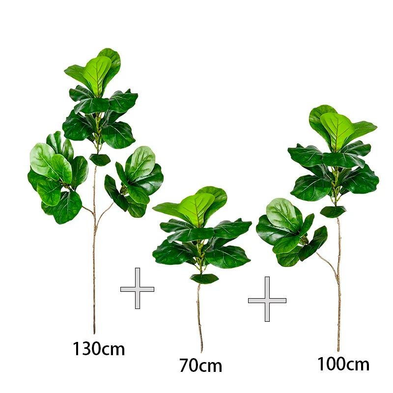 Large Artificial Ficus Tree – Fiddle Leaf Style Faux Indoor Plant