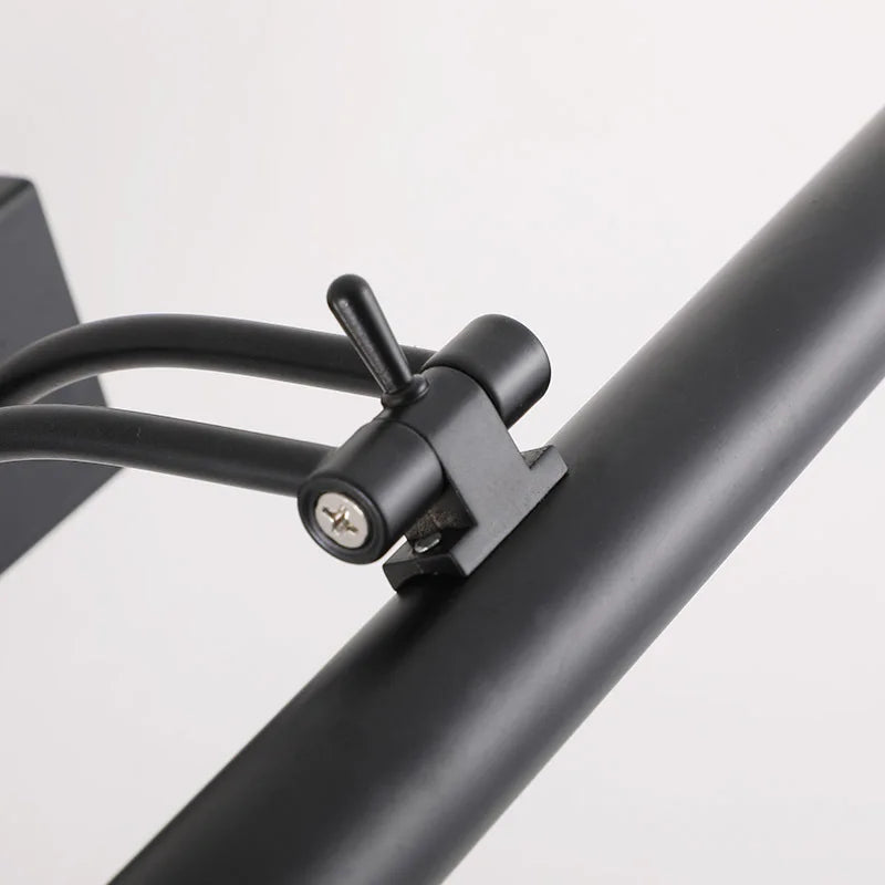 Rechargeable Gold Picture Light — Adjustable Dimmable Wall Sconce