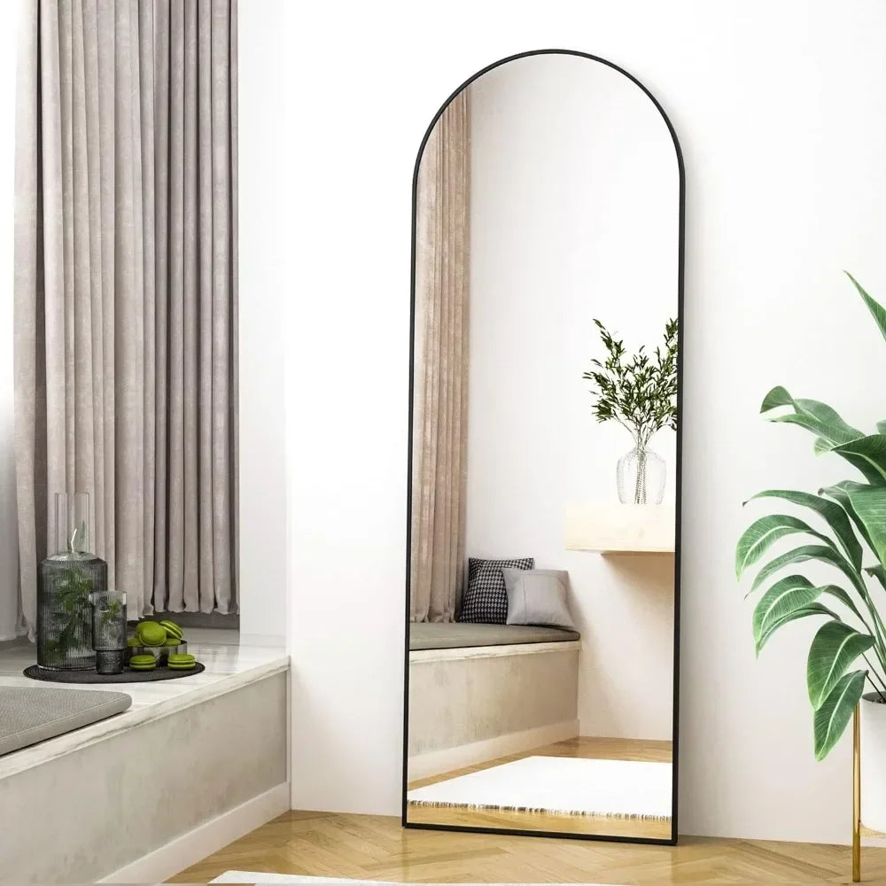 Arched Full Length Floor Mirror