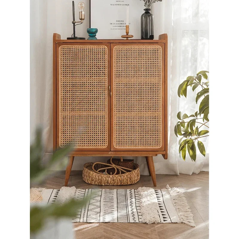 Nordic Moroccan Tassel Rug – Geometric Bedroom Area Rug