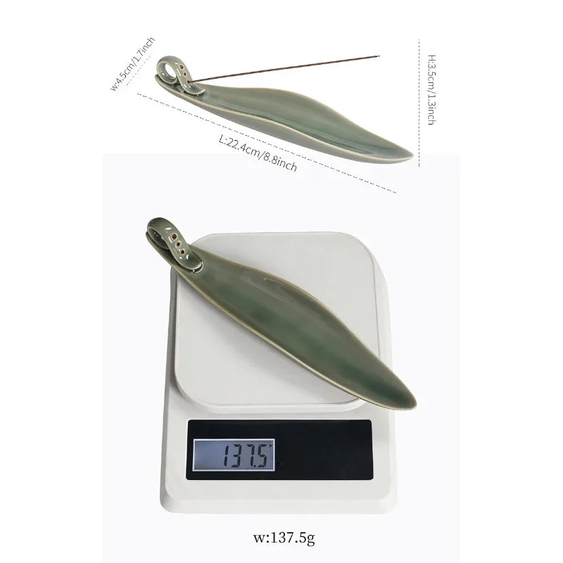 Celadon Glaze Ceremony Incense Holder