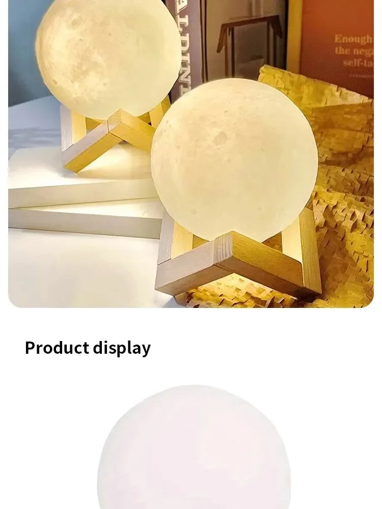 Crystal Galaxy Globe Lamp