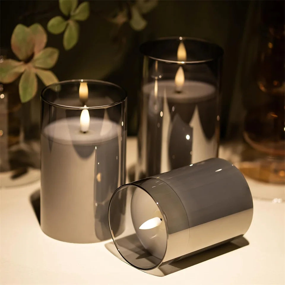 Flameless LED Candles with Remote & Timer | Warm Ambient Glow