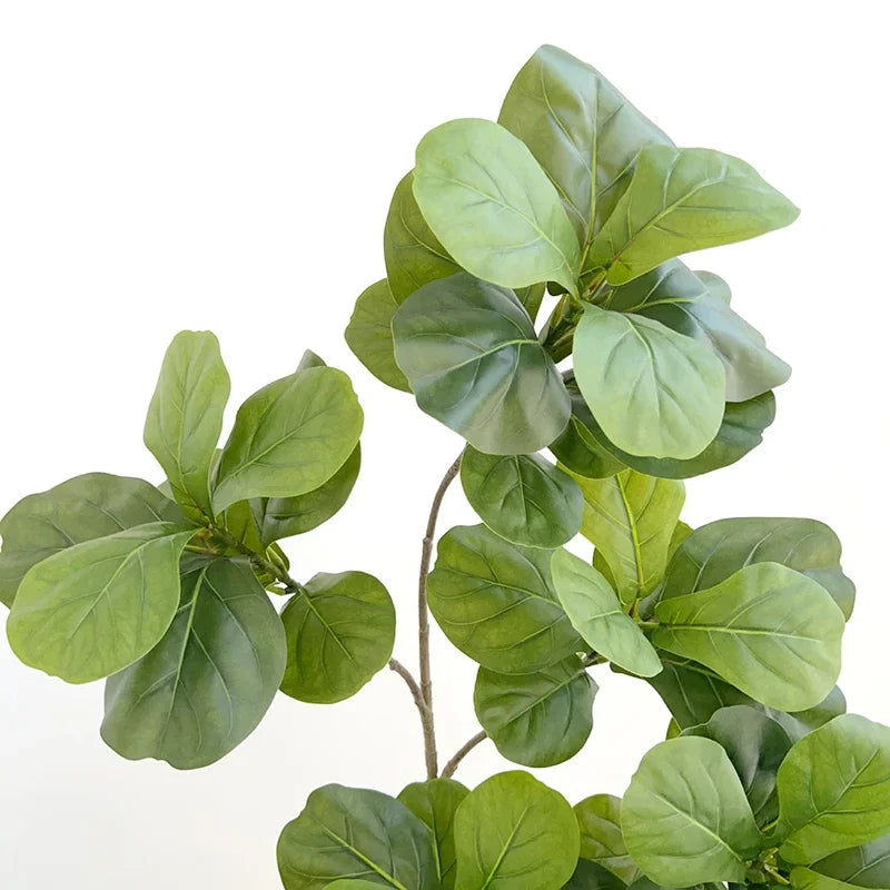 Large Artificial Ficus Tree – Fiddle Leaf Style Faux Indoor Plant