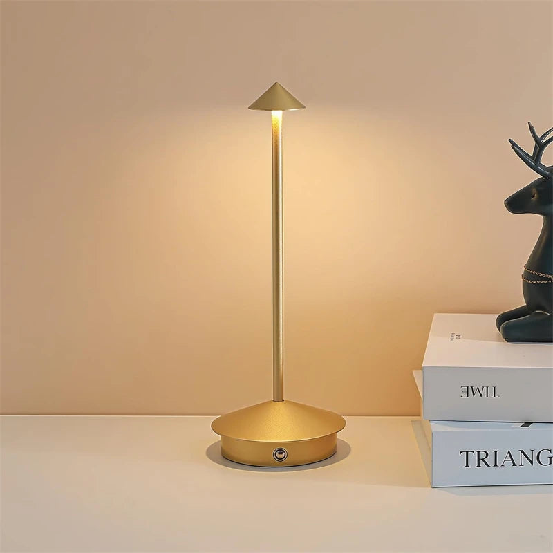 Cordless Rechargeable Table Lamp | Touch Control LED Light