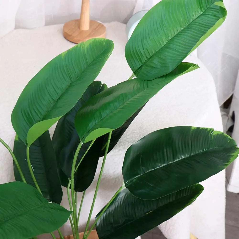 Large Faux Banana Palm Tree – Lush Tropical Greenery for Modern Homes