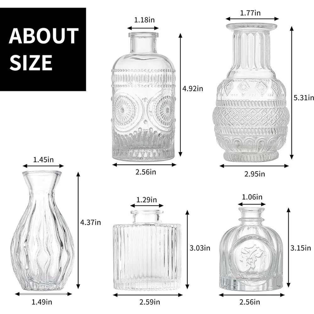 Aesthetic Cement Vase Duo — Minimalist Home Display Set