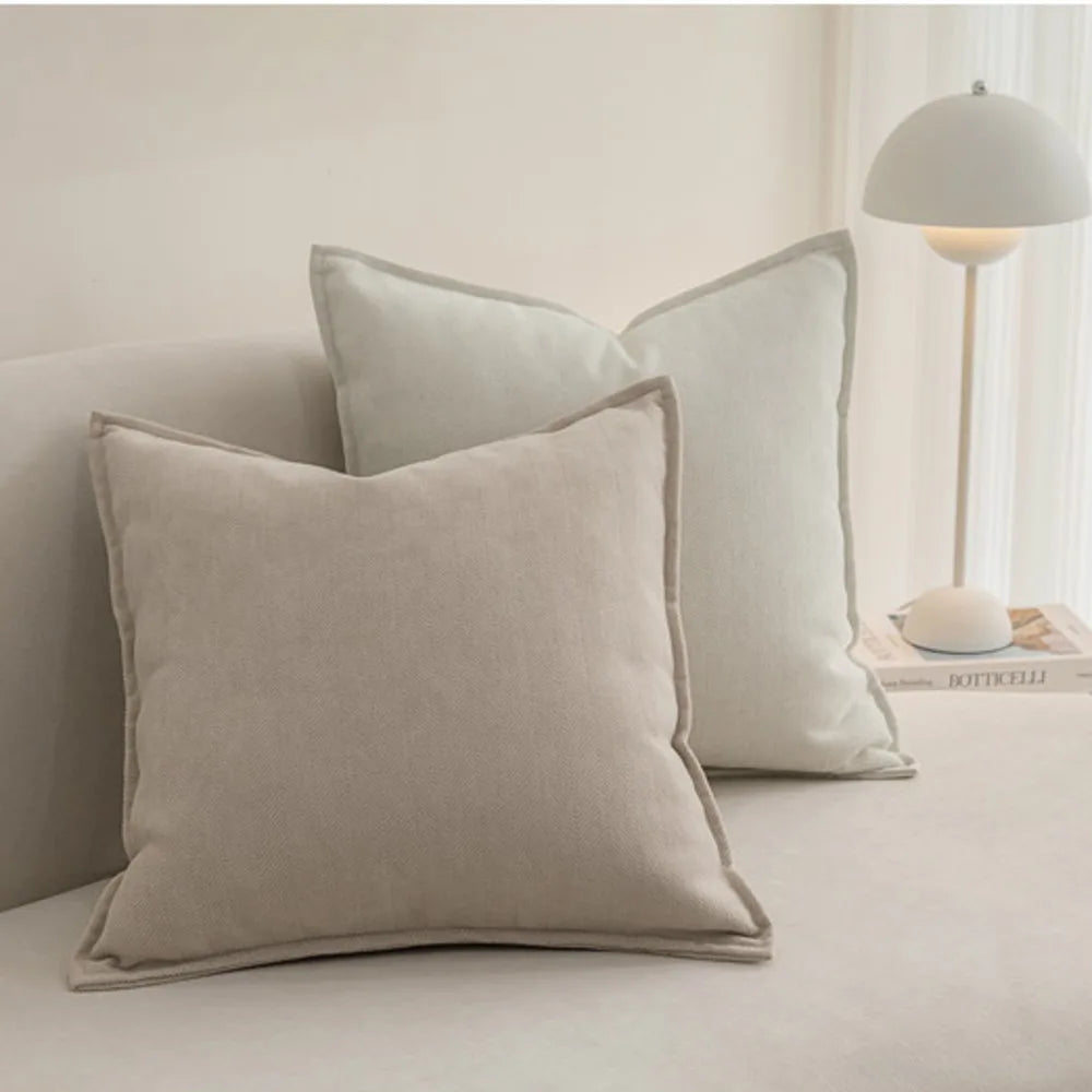 Chenille Textured Throw Pillow Cover