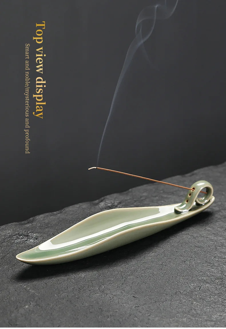 Celadon Glaze Ceremony Incense Holder