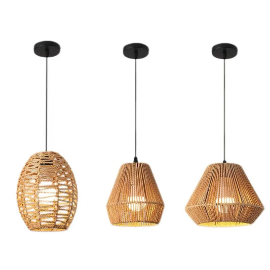 Boho Glass Pendant Ceiling Light