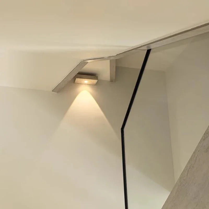 Travertine Wall Sconce | Wabi-Sabi Marble Ambient Wall Light