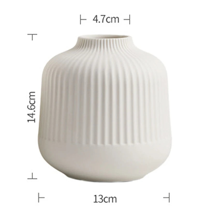 Minimal Ceramic Decorative Vase