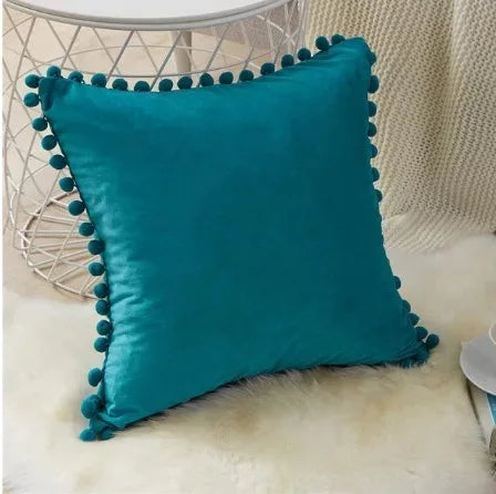 Velvet Neutral Cushion Cover