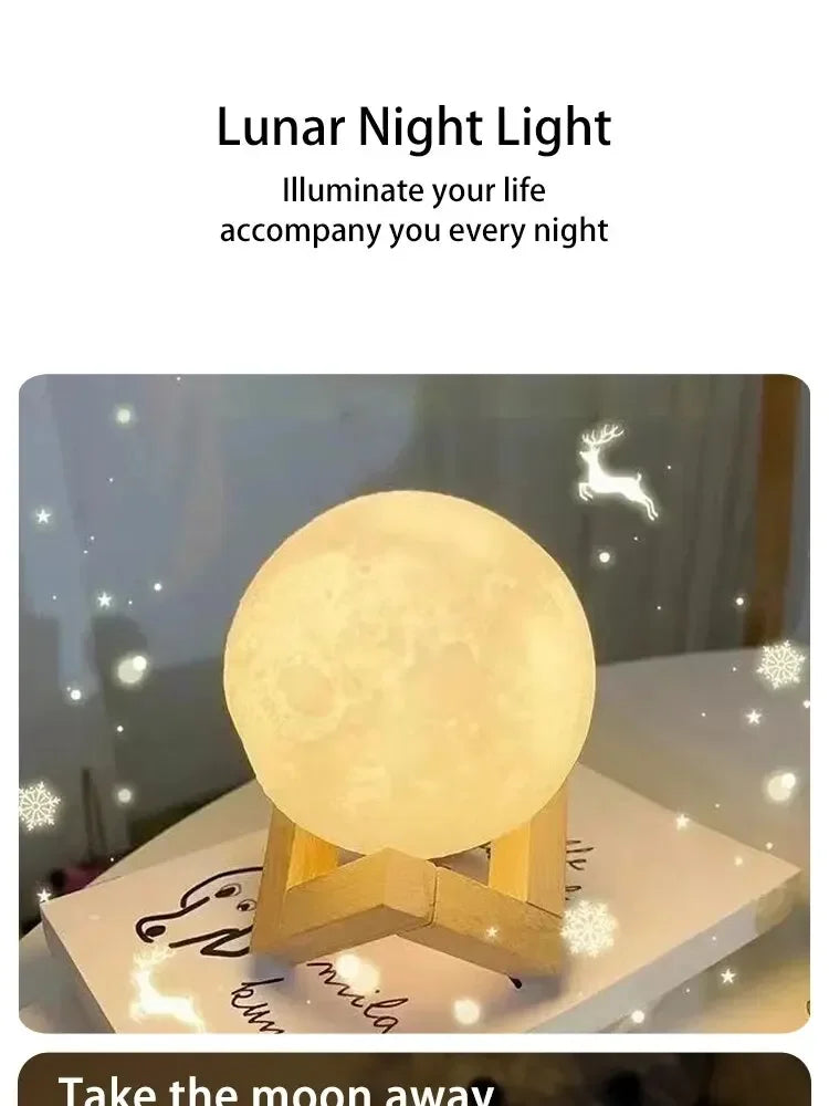Crystal Galaxy Globe Lamp