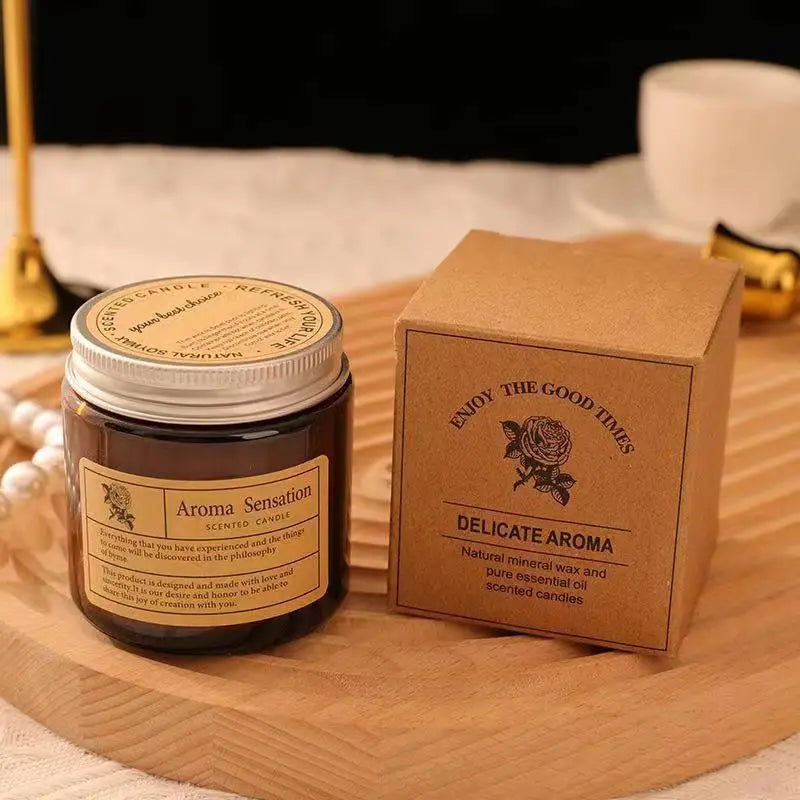 Smokeless Soy Wax Candle | Minimalist Aromatherapy Candle