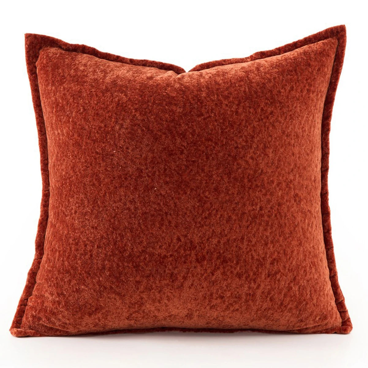 Retro Chenille Luxury Pillow Cover — Soft Textured Cushion Case