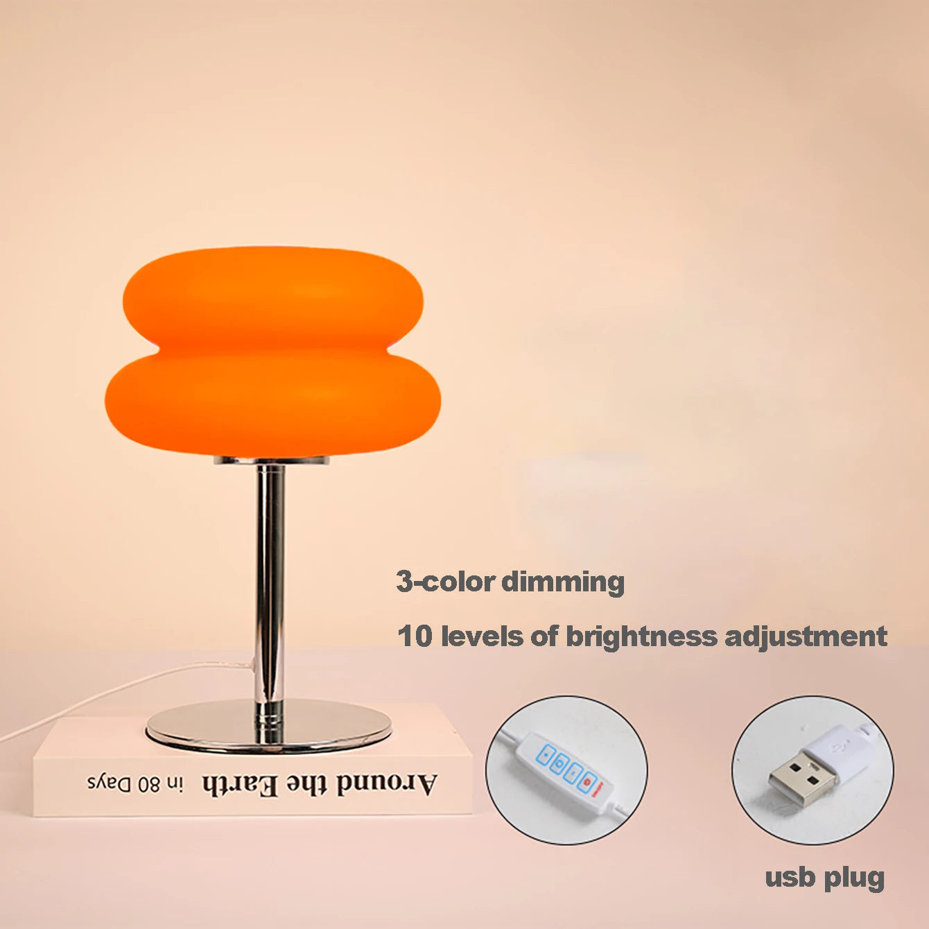 Mushroom Glow Lamp — Soft Warm Bedside Light