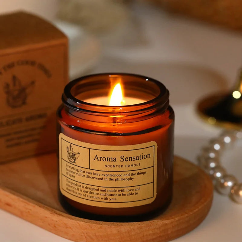 Smokeless Soy Wax Candle | Minimalist Aromatherapy Candle