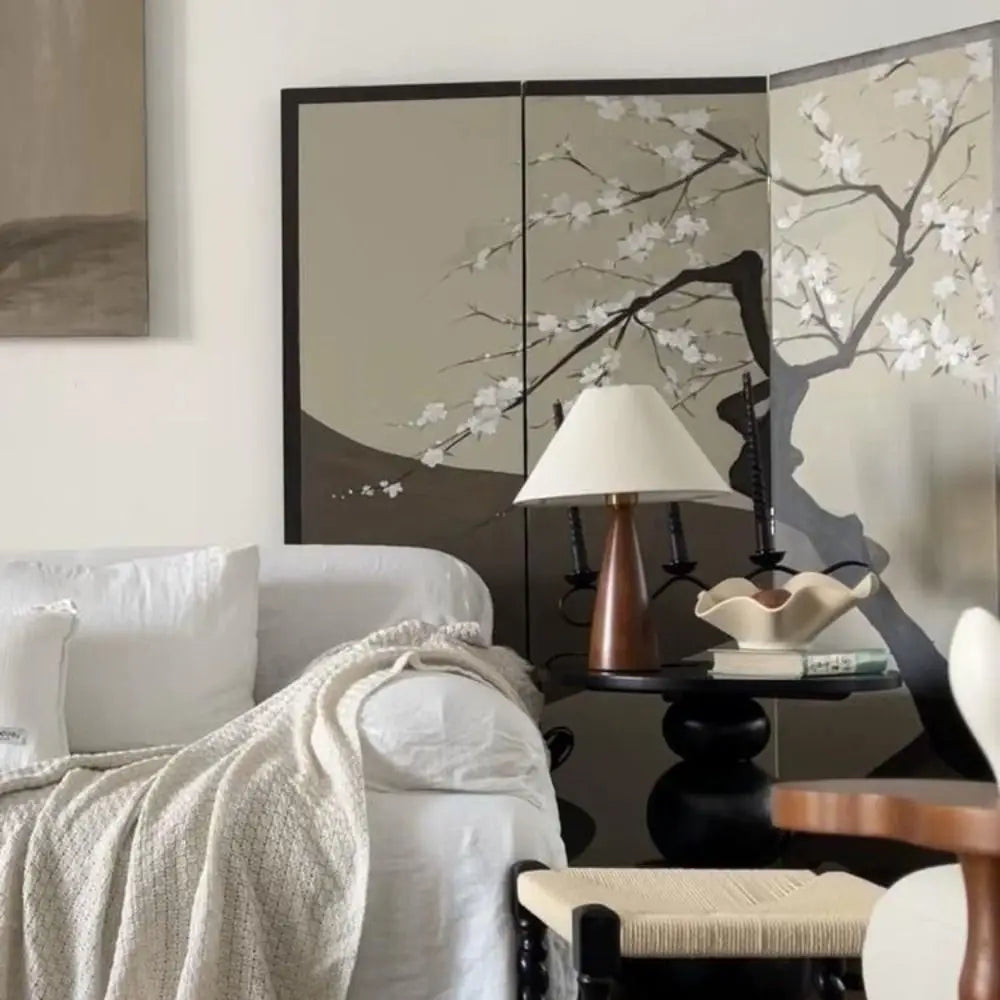 VintageGlow Fabric Lamp — Cozy Retro Atmosphere