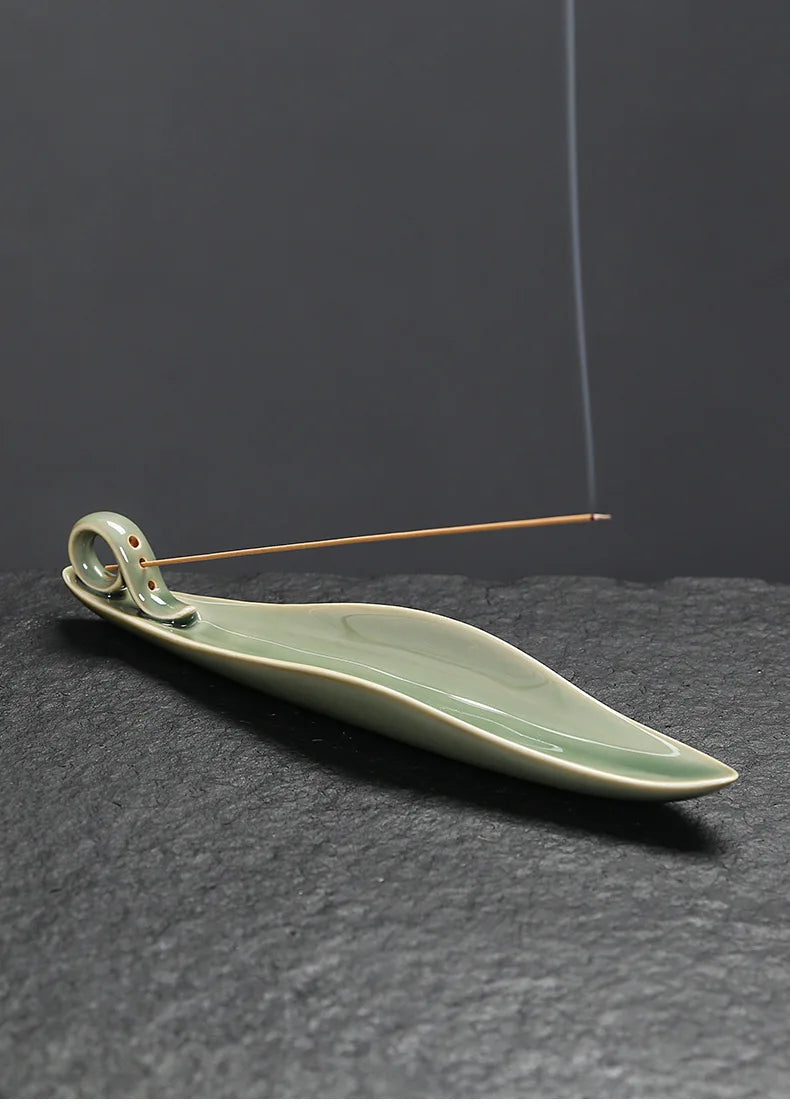 Celadon Glaze Ceremony Incense Holder