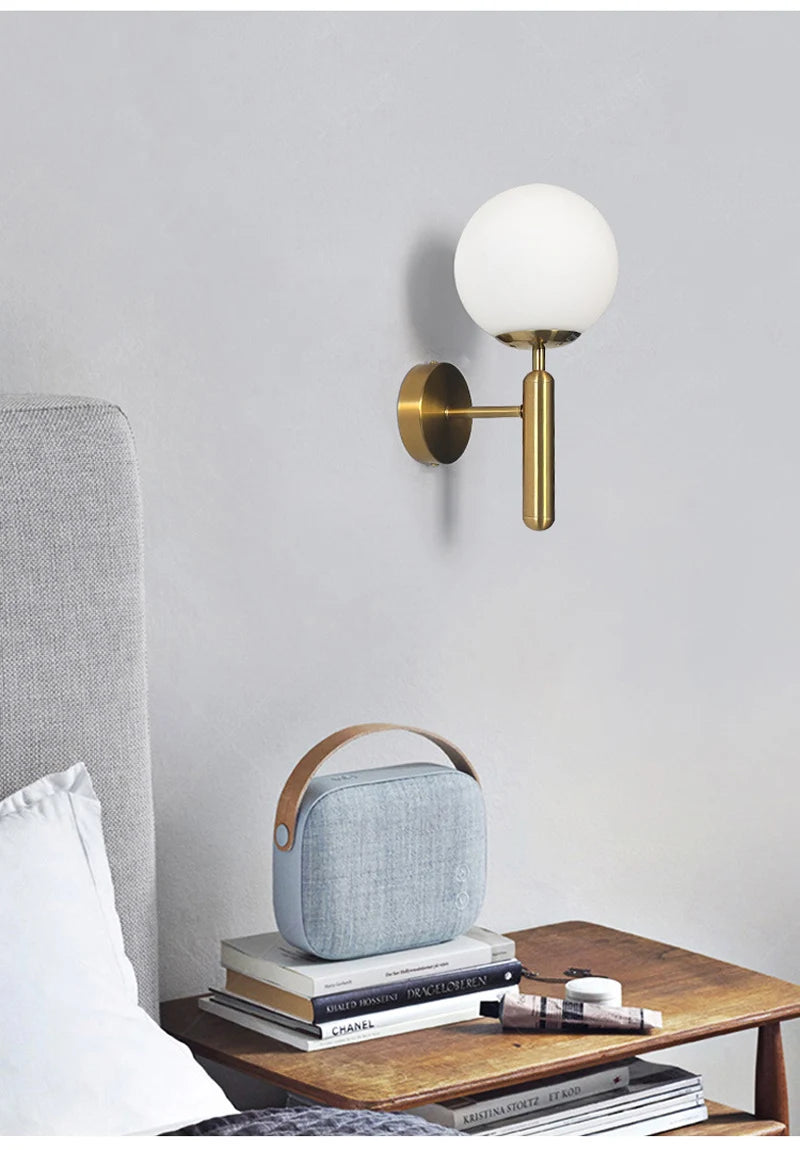 Modern Indoor Wall Light – Bedside & Living Room Sconce