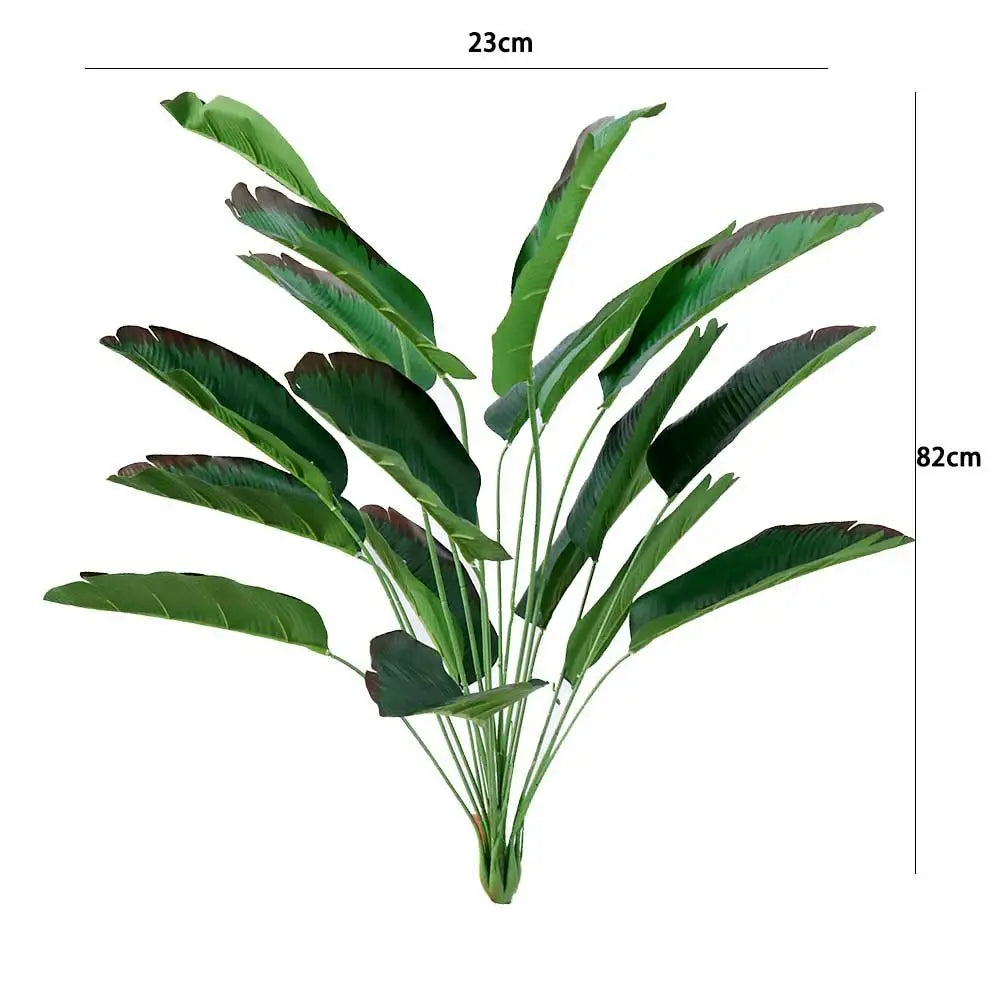 Large Faux Banana Palm Tree – Lush Tropical Greenery for Modern Homes