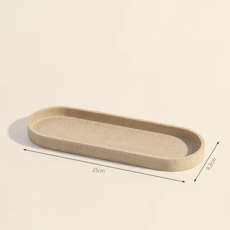 Travertine Bathroom Accessories Set 4 Piece