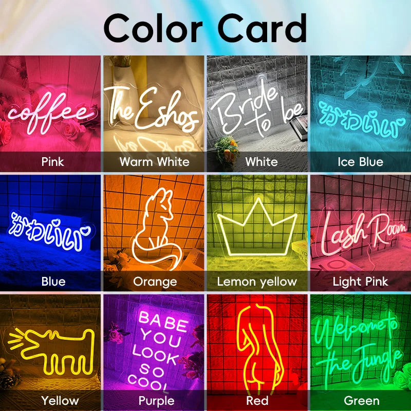 Custom Neon Sign – Personalized LED Name Light