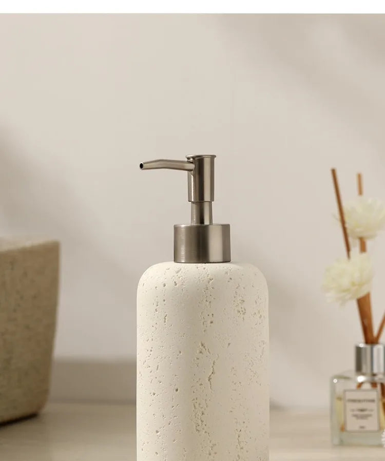 Stone Toothbrush Holder — Minimal Bathroom Organizer
