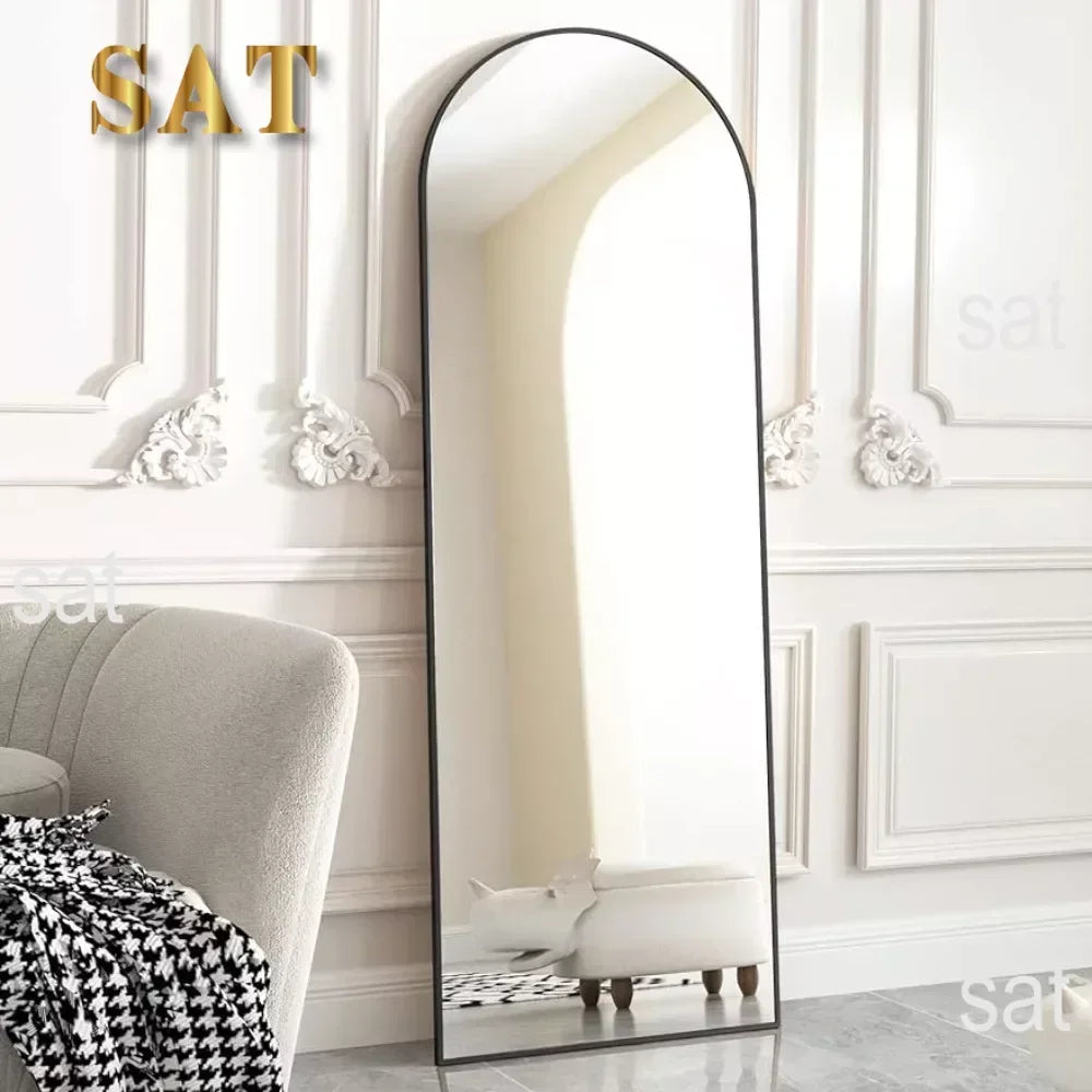 Arched Full Length Floor Mirror