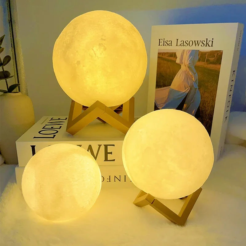 Crystal Galaxy Globe Lamp