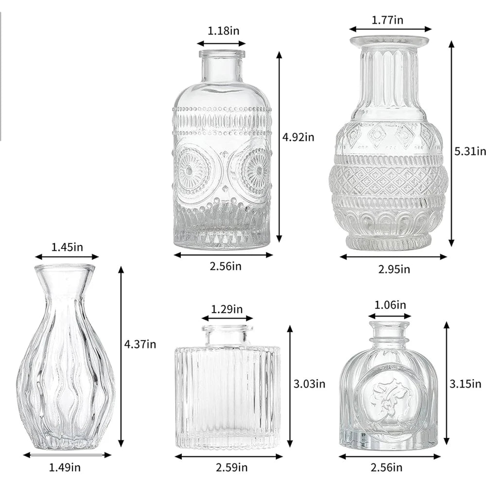 Aesthetic Cement Vase Duo — Minimalist Home Display Set