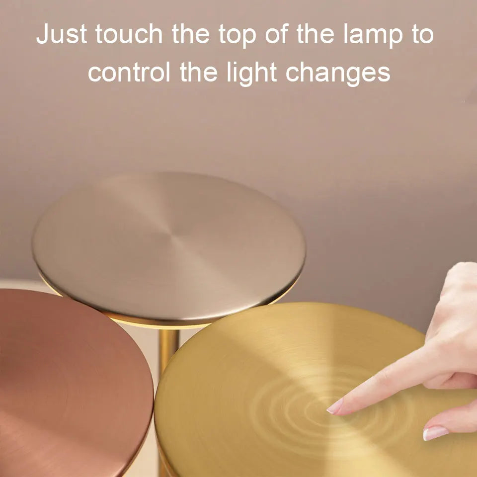 Luna Touch Lamp — Rechargeable Ambient Night Light