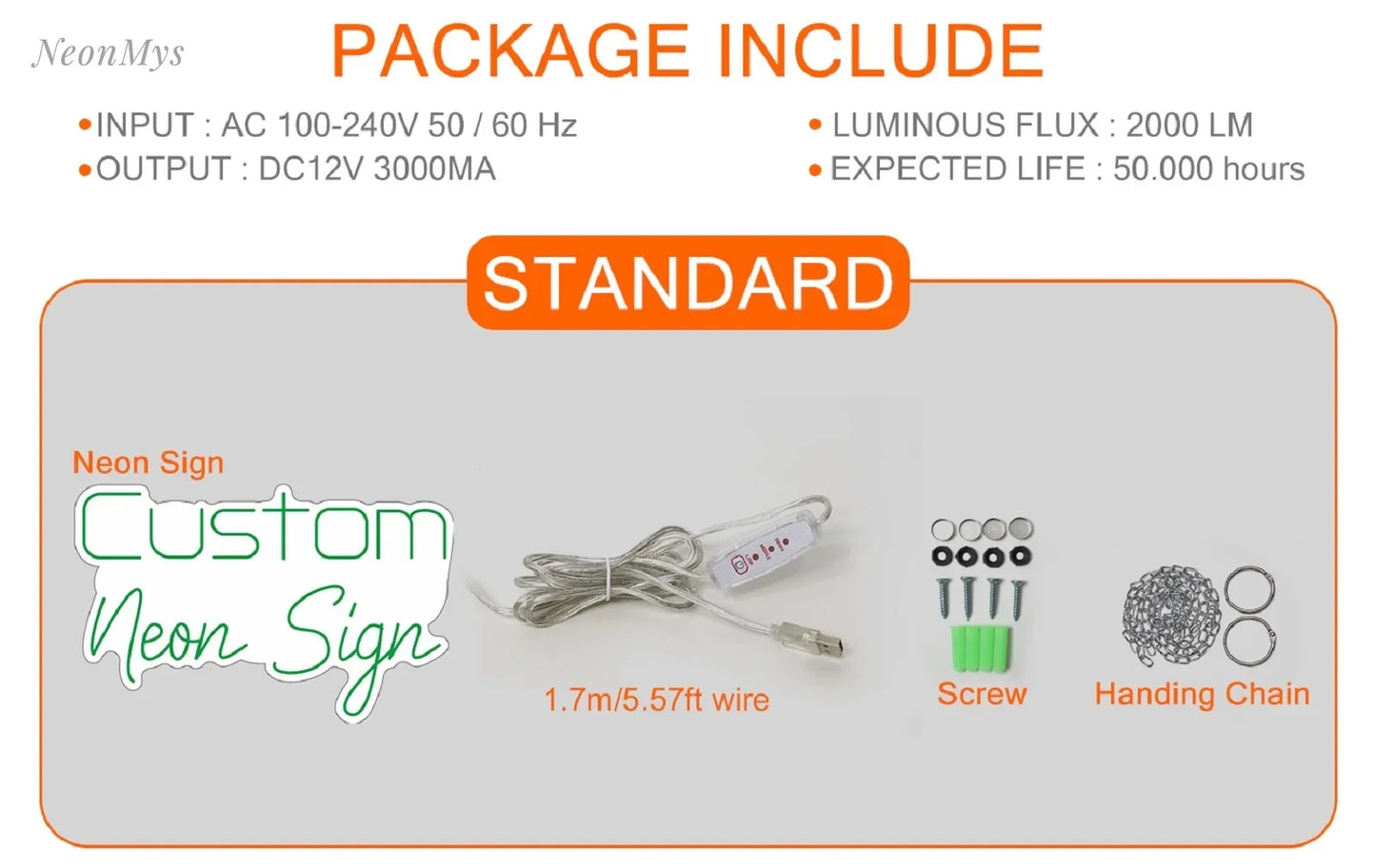 Custom Neon Sign – Personalized LED Name Light