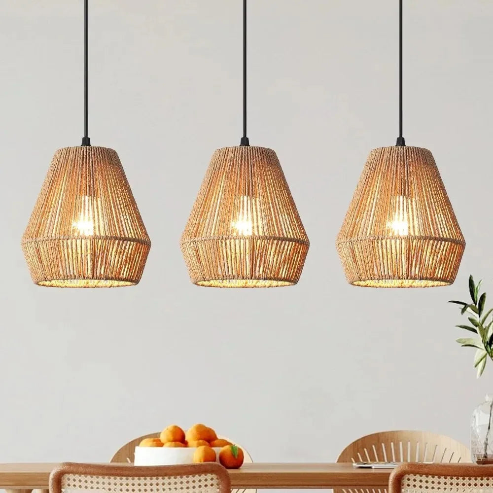 Boho Glass Pendant Ceiling Light