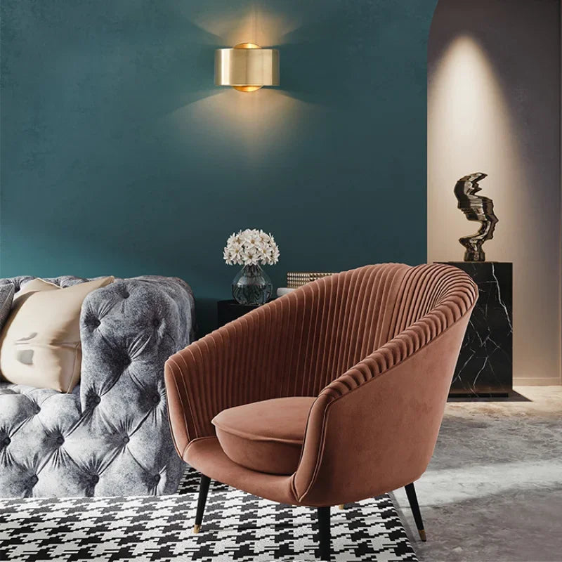 Aura Gold Adjustable Wall Sconce — Modern Picture Light