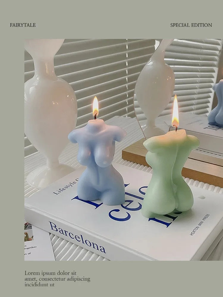 Aesthetic Aromatherapy Candle – Photo Prop & Home Décor Accent