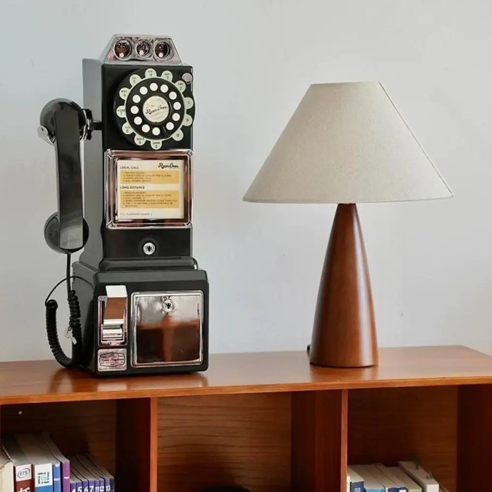 VintageGlow Fabric Lamp — Cozy Retro Atmosphere