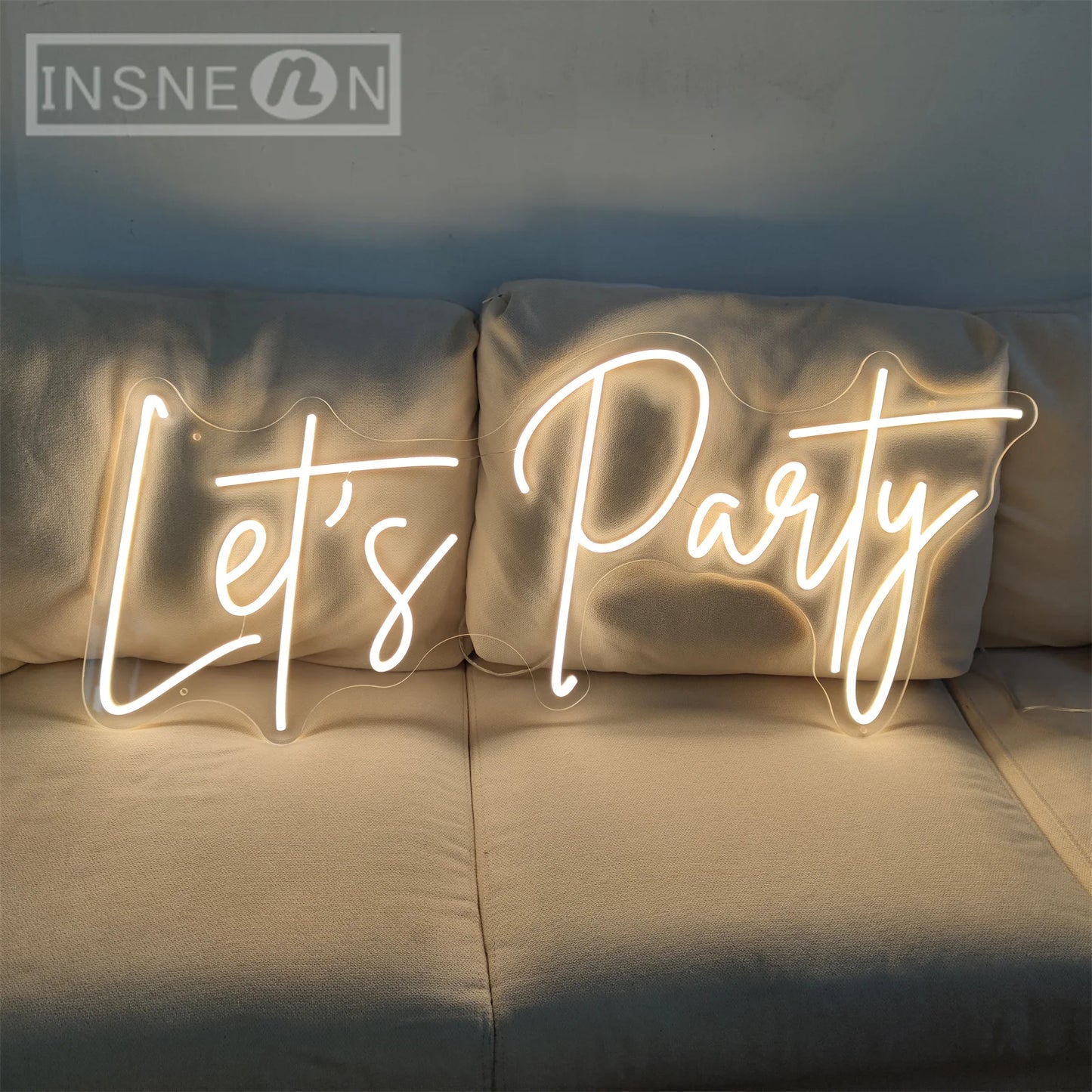 LED Neon Heart Party Wall Light