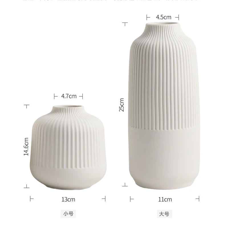 Minimal Ceramic Decorative Vase